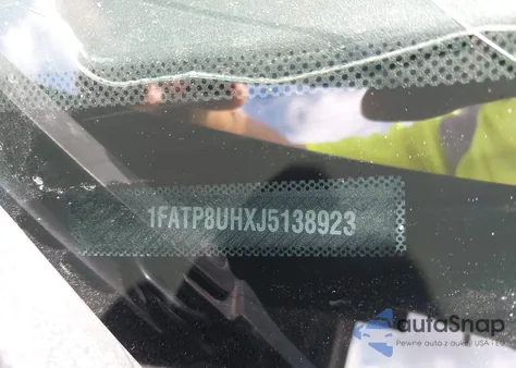 2018 Ford Mustang from USA, damaged, VIN 1FATP8UHXJ5138923